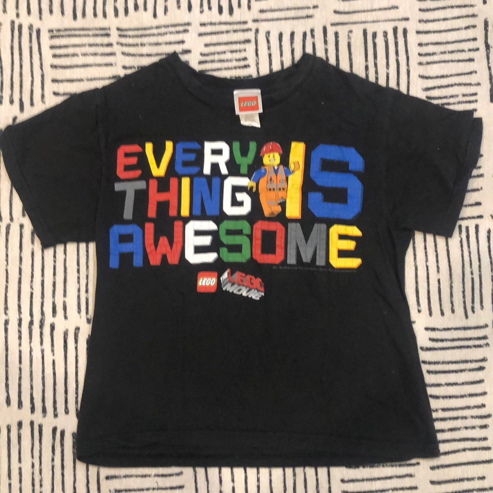 Lego Movie TShirt, perfect for your little builder